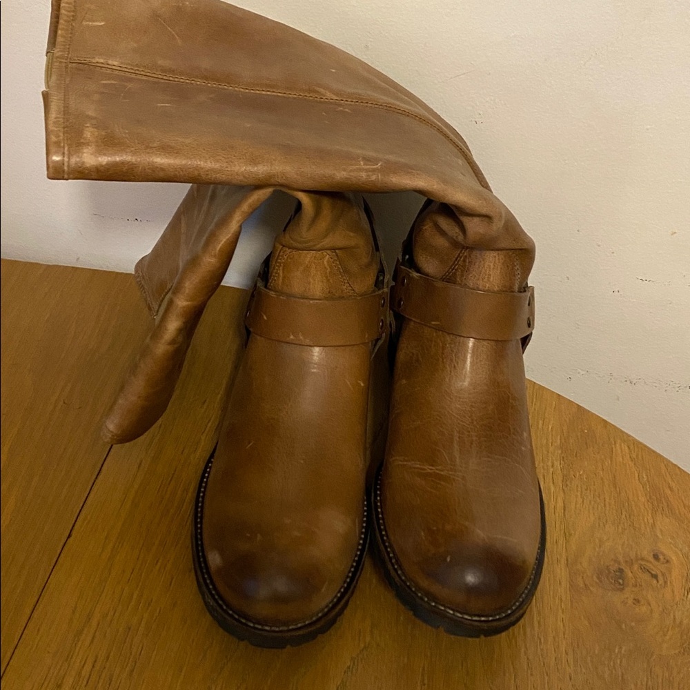 L.L. Bean Brown Leather Tall Boots